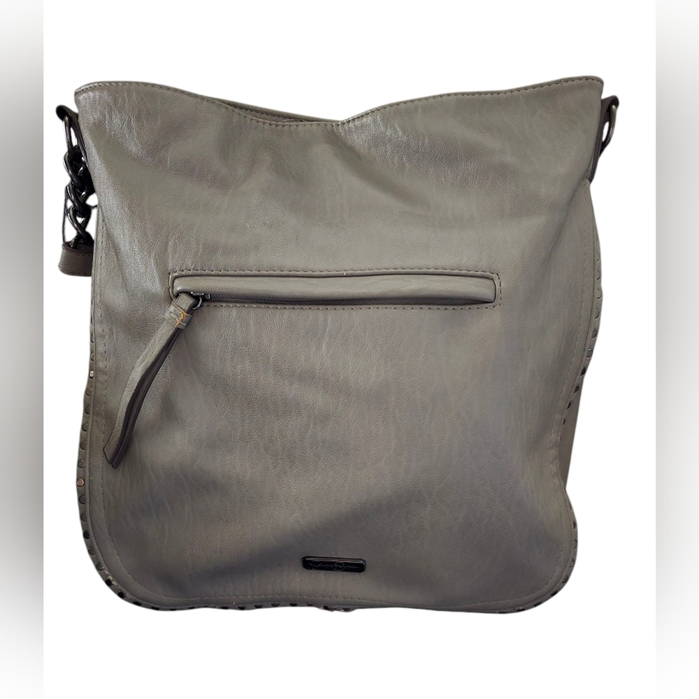 Jessica Simpson Gray Shoulder Bag with Slouchy Silhouette